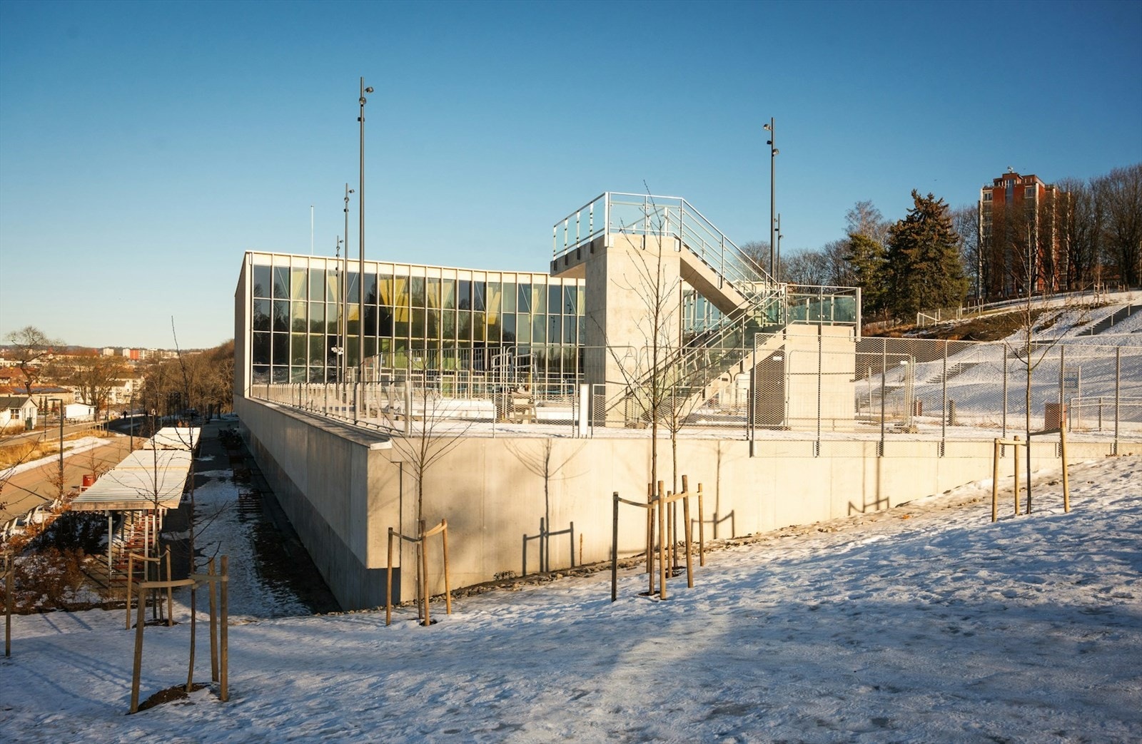 Nye Tøyenbadet i gangavstand Galleribilde