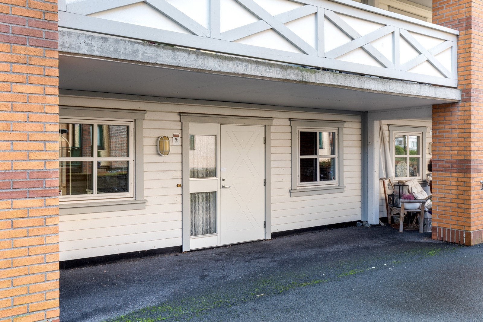 Inngangsparti. Galleribilde