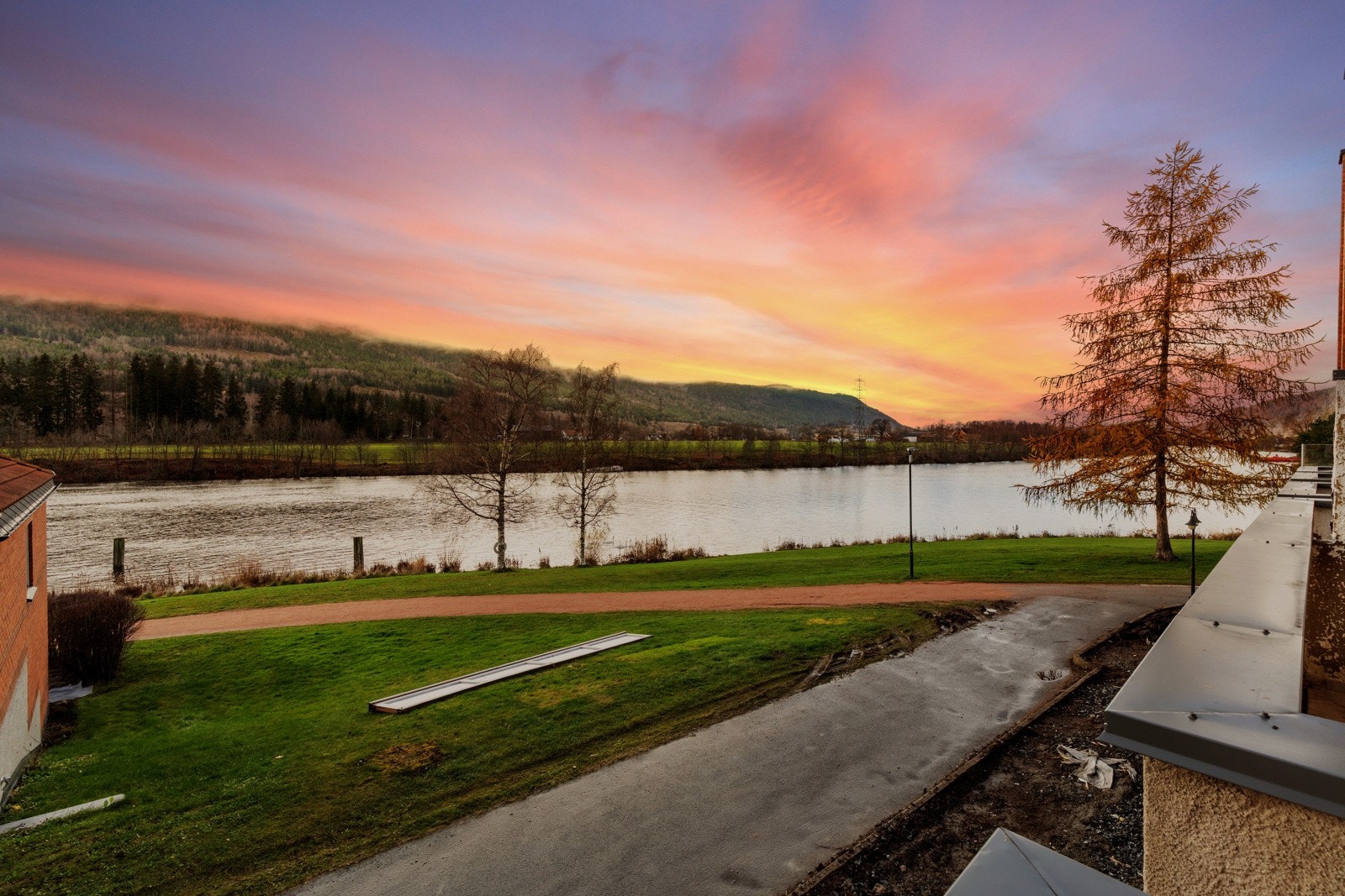 Digitalt kveldsbilde Galleribilde