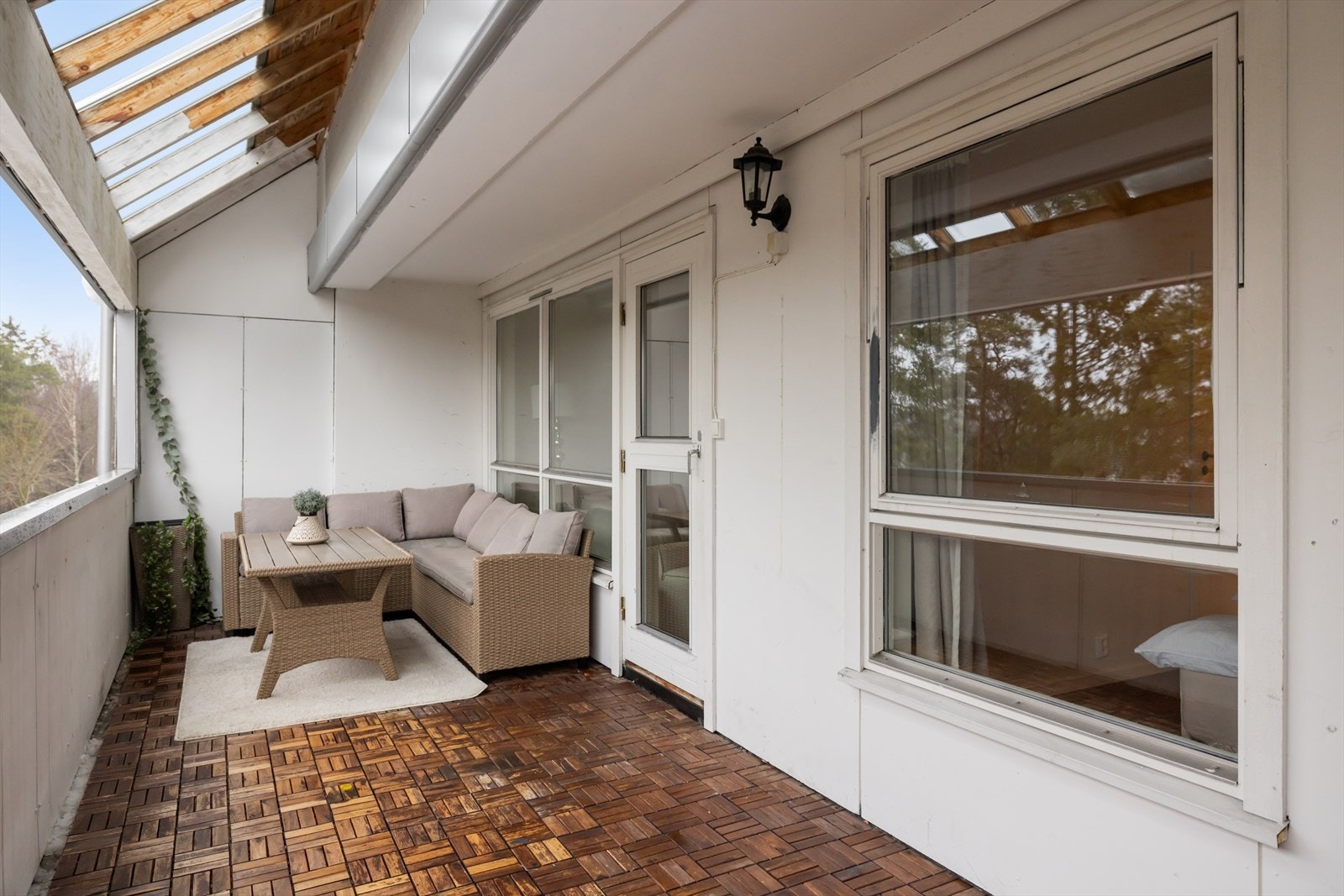 Fra stuen er det adkomst til balkong på 16 kvm. Galleribilde