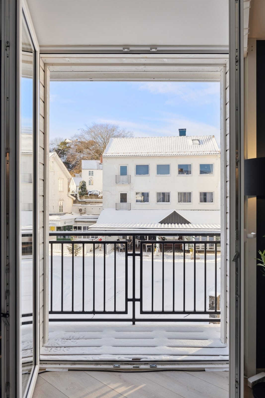 Fransk balkong. Galleribilde