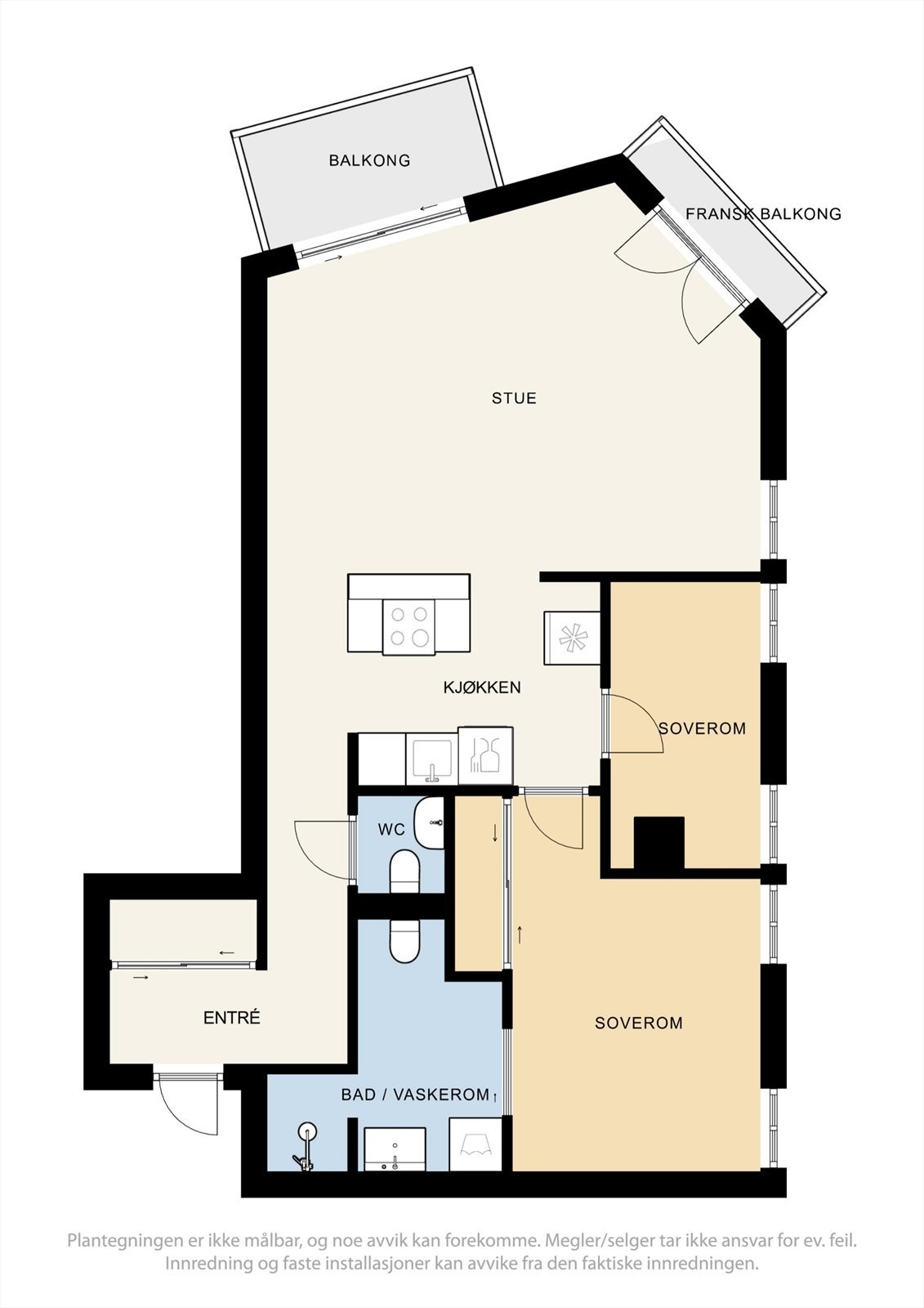 Plantegning. Galleribilde