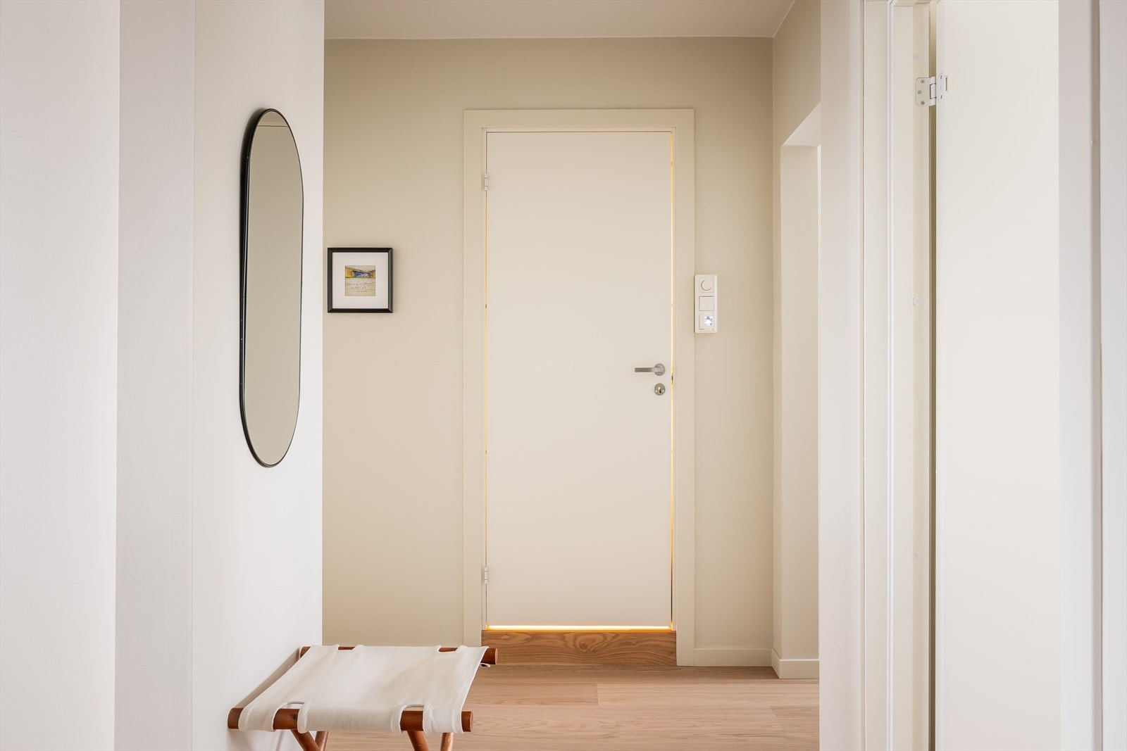 La oss også ta en titt inn på badet. Galleribilde