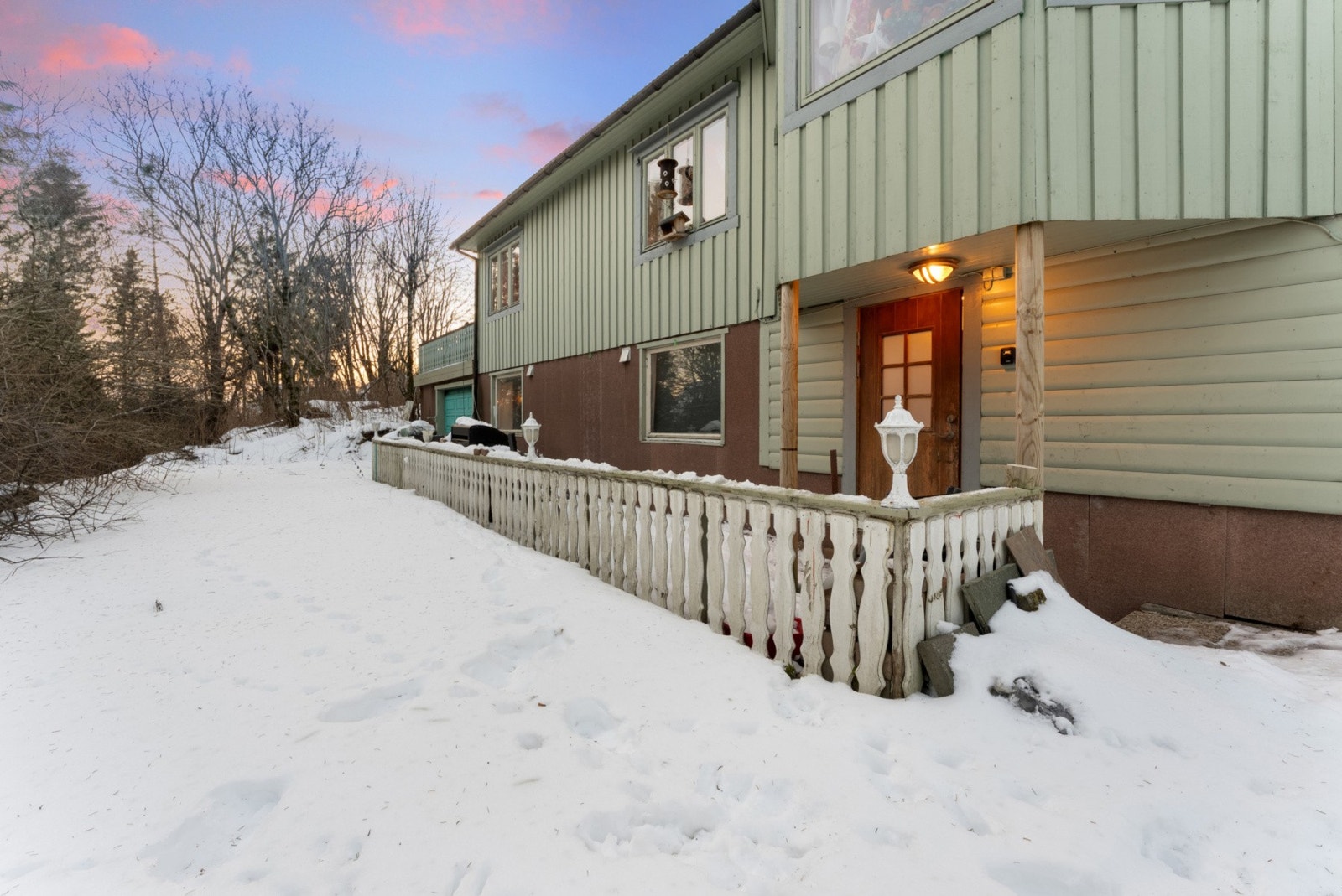 Fra denne siden av huset kommer vi til den andre bruksenheten Galleribilde