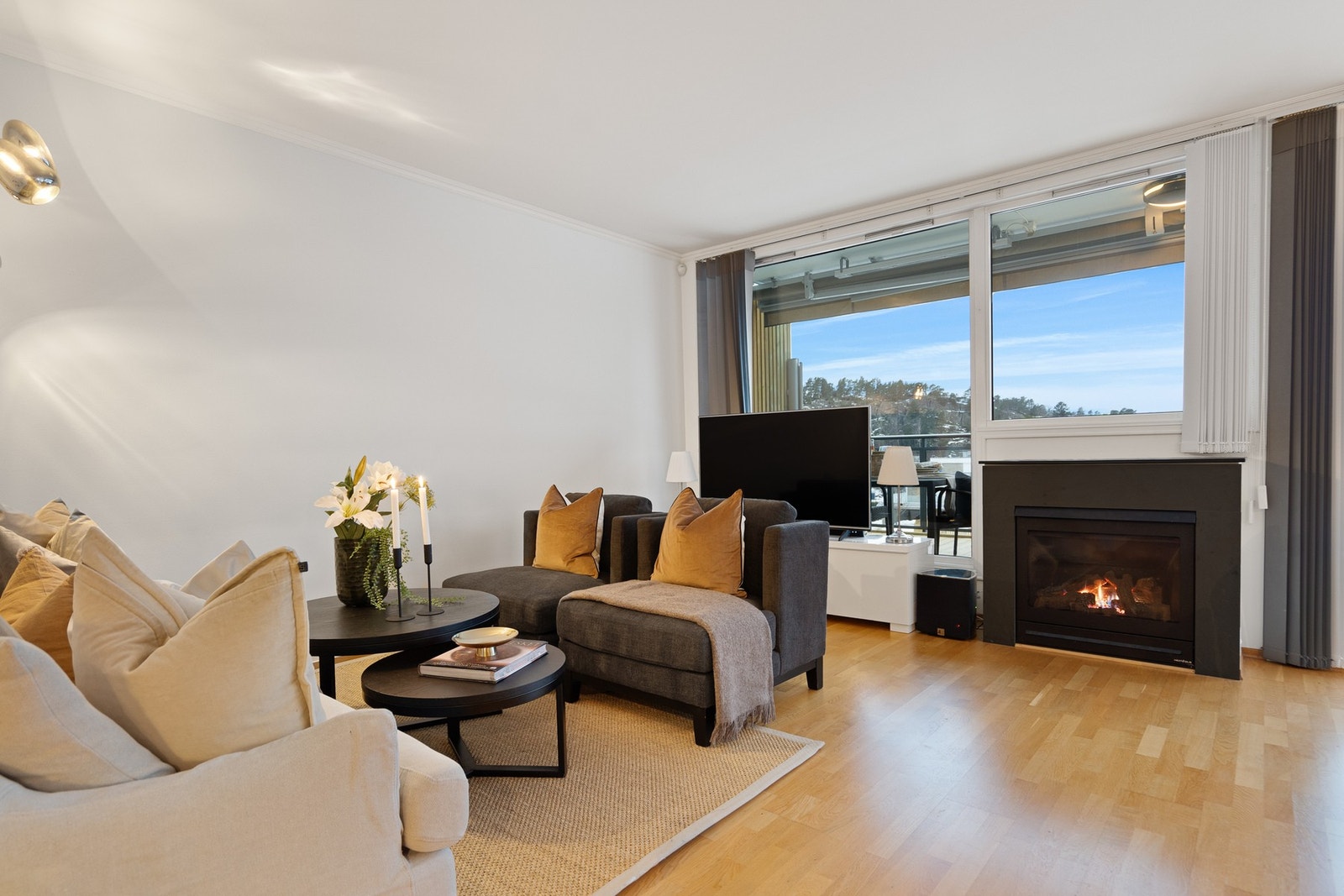 Gasspeis gir ekstra lun stemning og fungerer som et naturlig blikkfang i rommet. Galleribilde