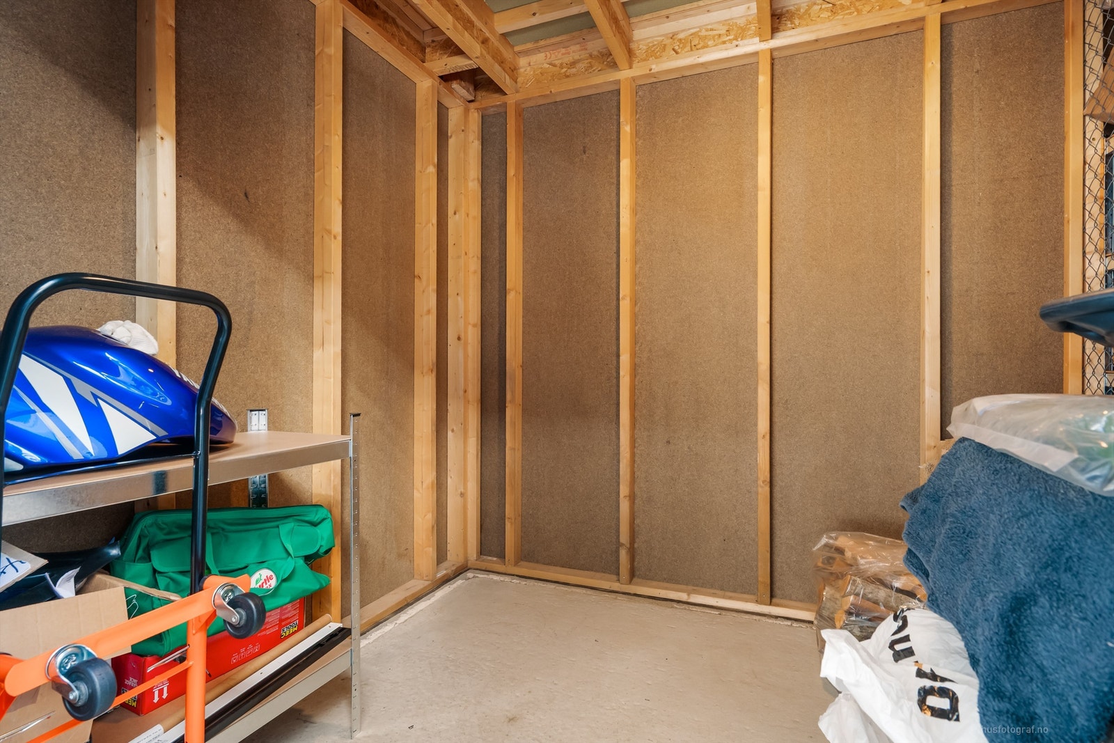 Leiligheten har tilgang til en egen utvendig bod på 5 kvm i felles bodanlegg Galleribilde