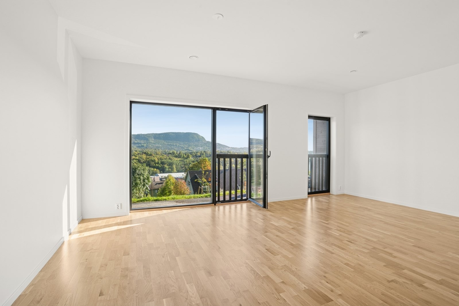 Nydelig utsikt fra stuen Galleribilde