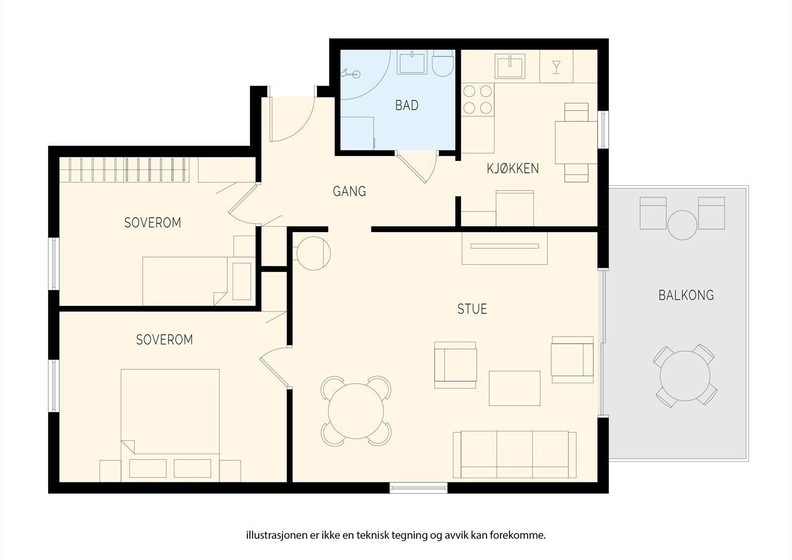 Planskisse Galleribilde