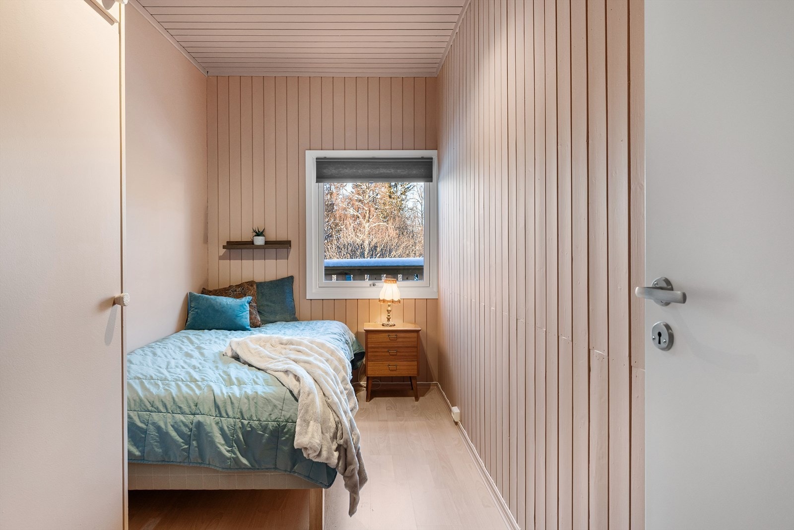 Soverom 3 er et noe mindre rom som passer perfekt som barnerom, gjesterom eller kontor. Galleribilde