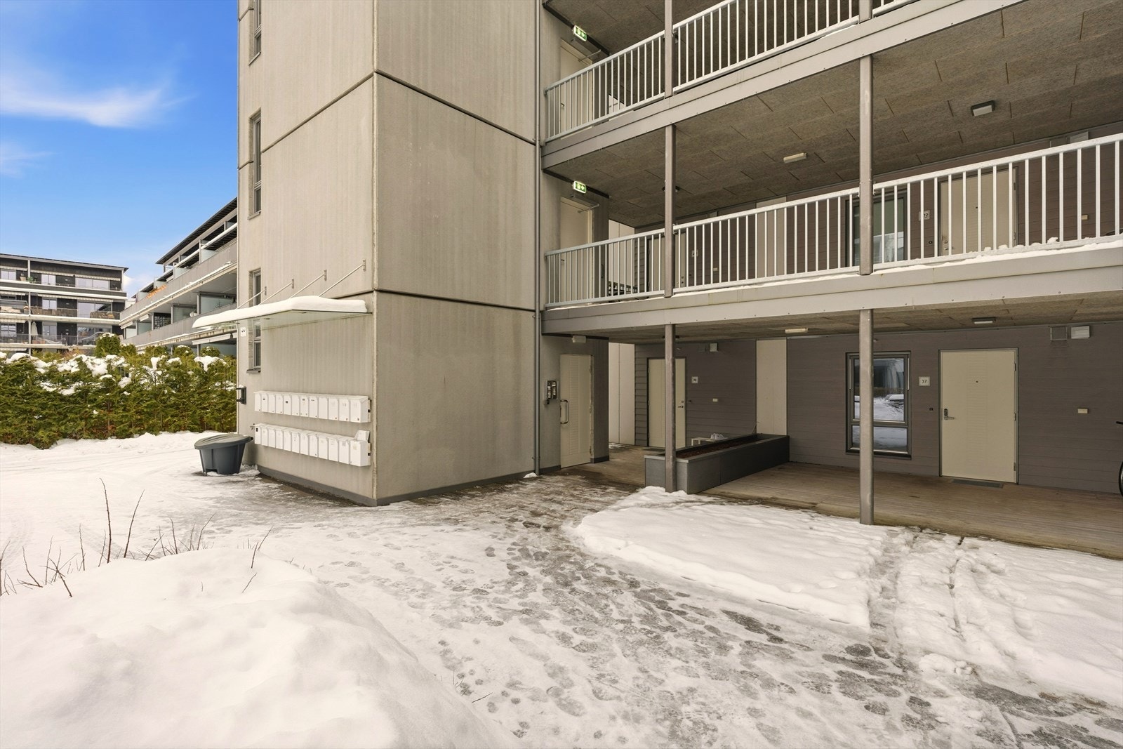 Inngangsparti Galleribilde