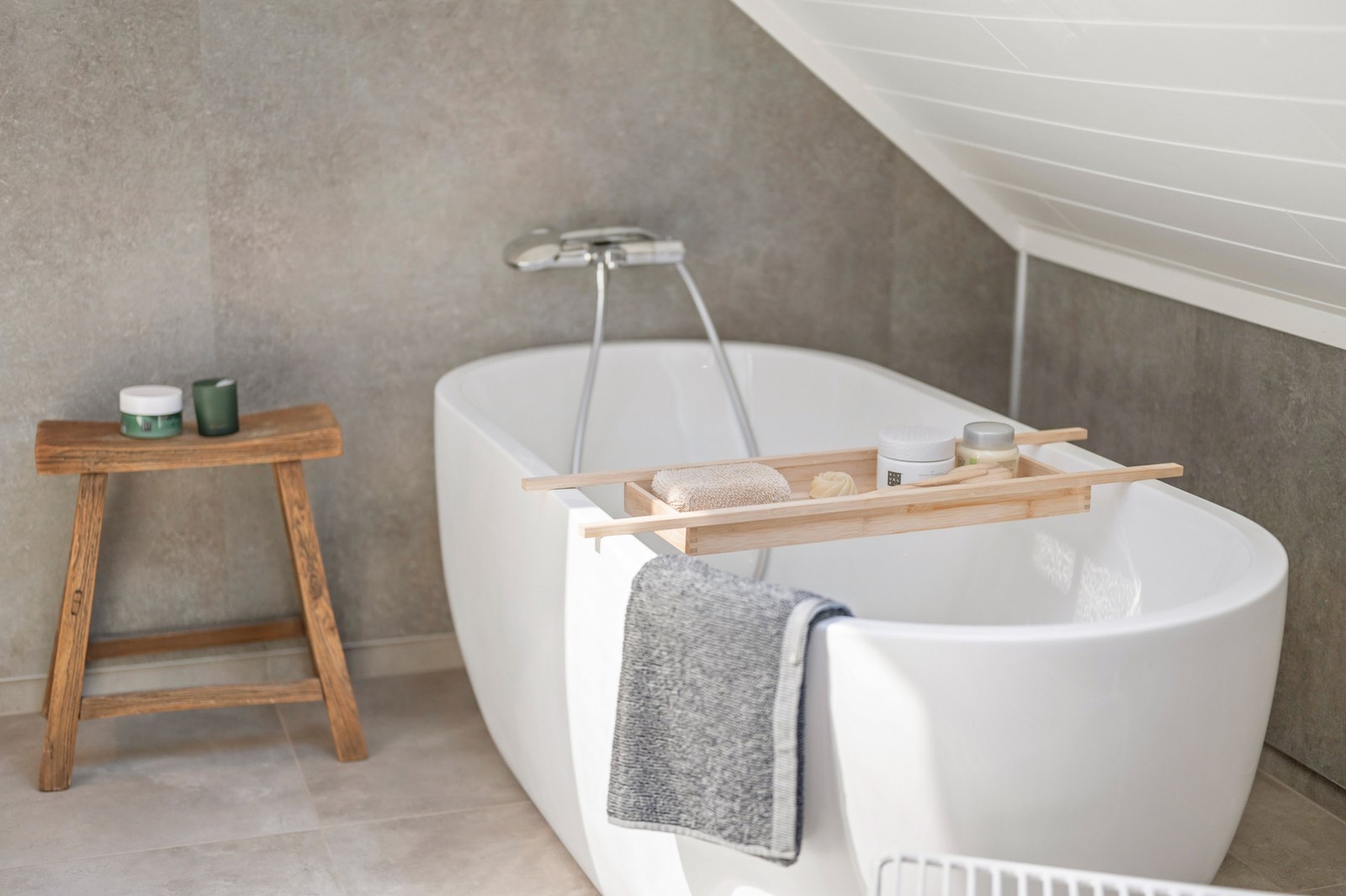 Badet er på 10 kvm og har godt med boltreplass for hele familien. Galleribilde