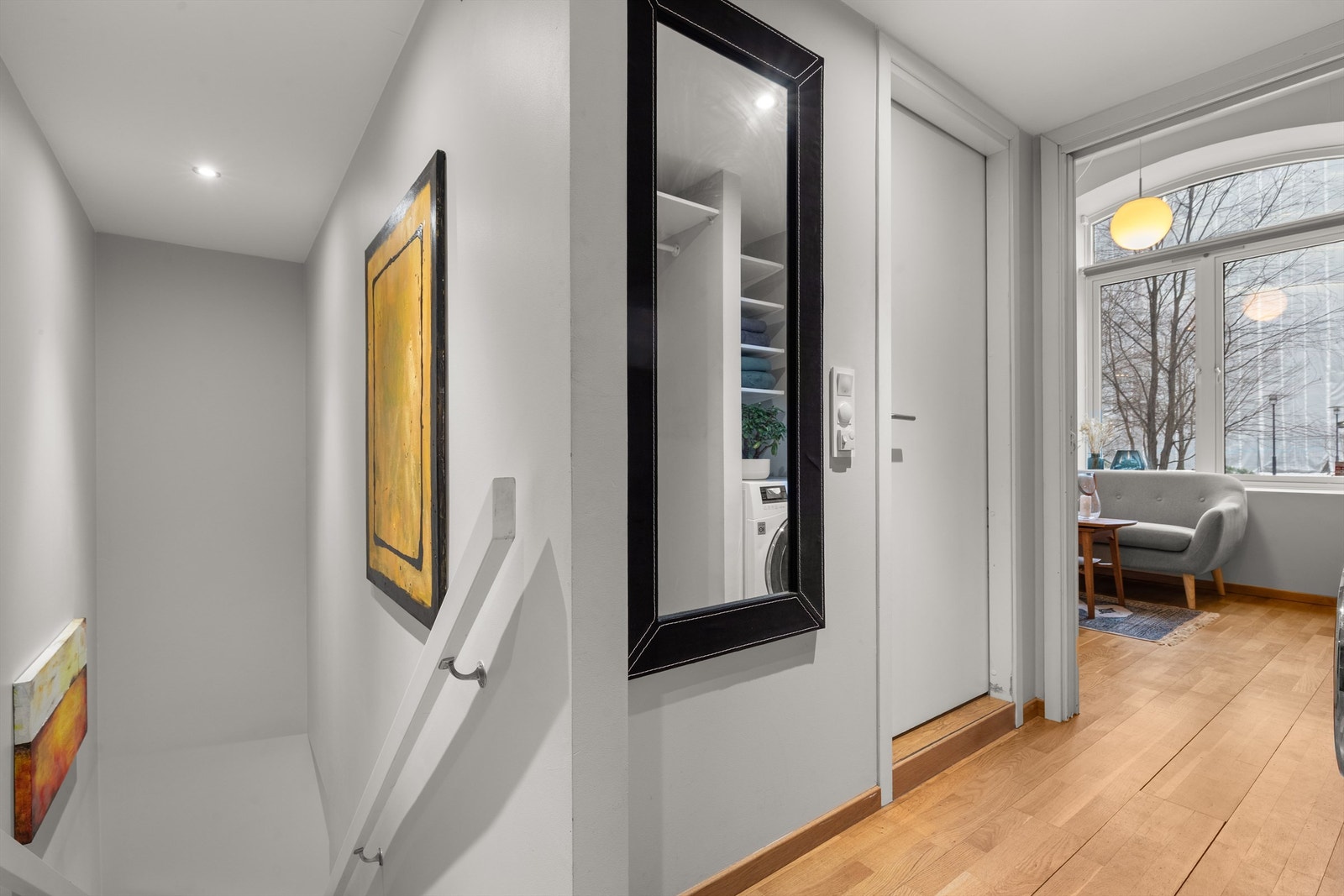 Videre kommer man ned til underetasjen. Galleribilde