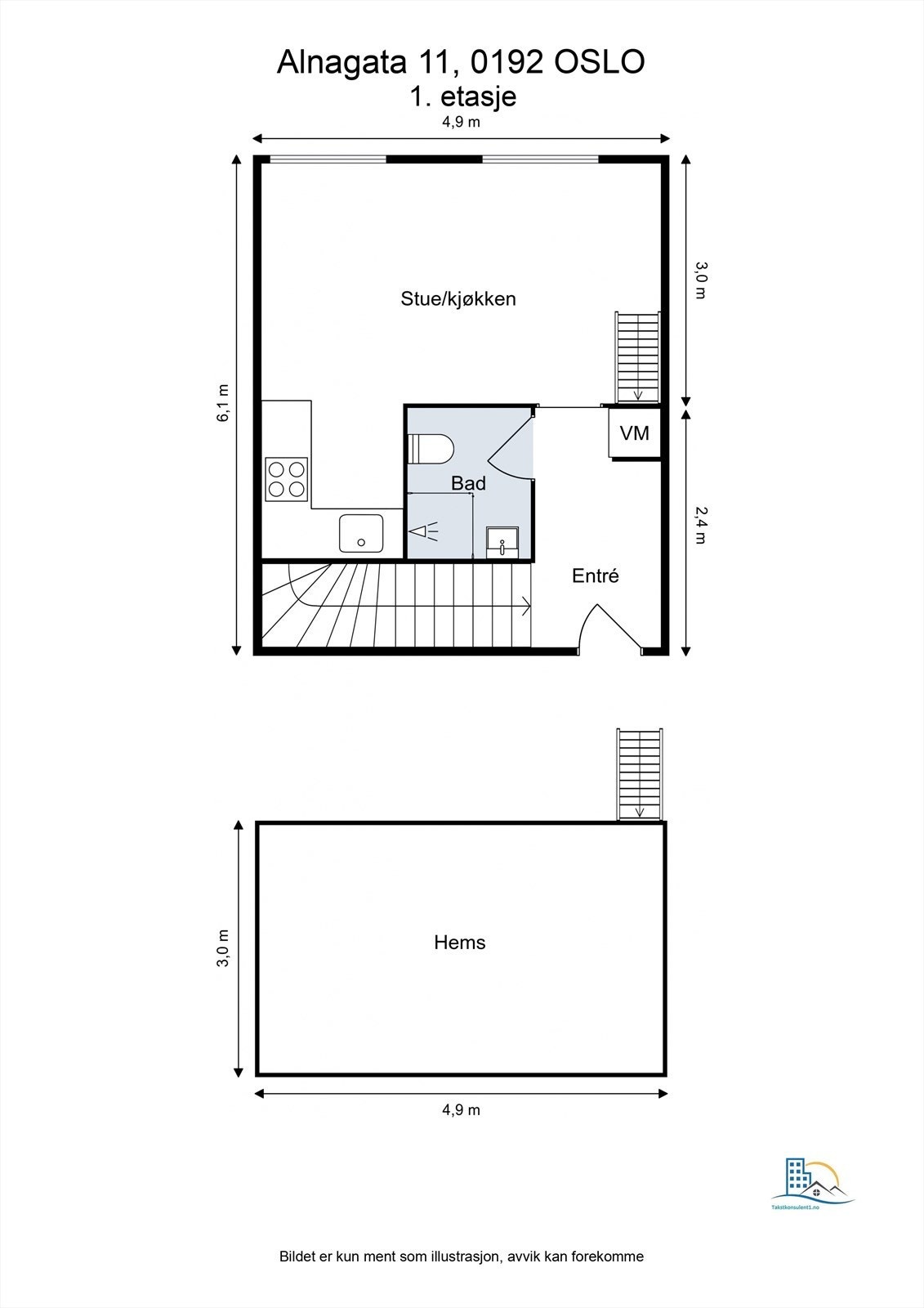 Plantegning. Galleribilde