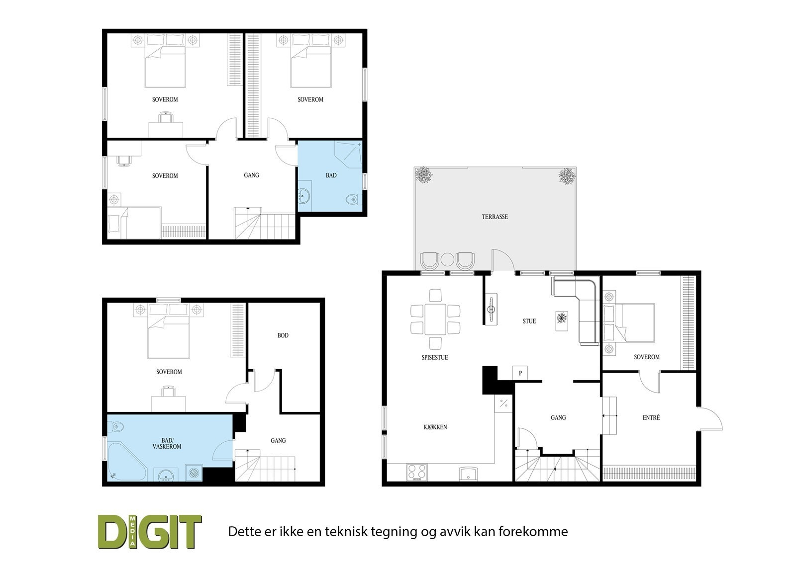 Plantegninger. Galleribilde