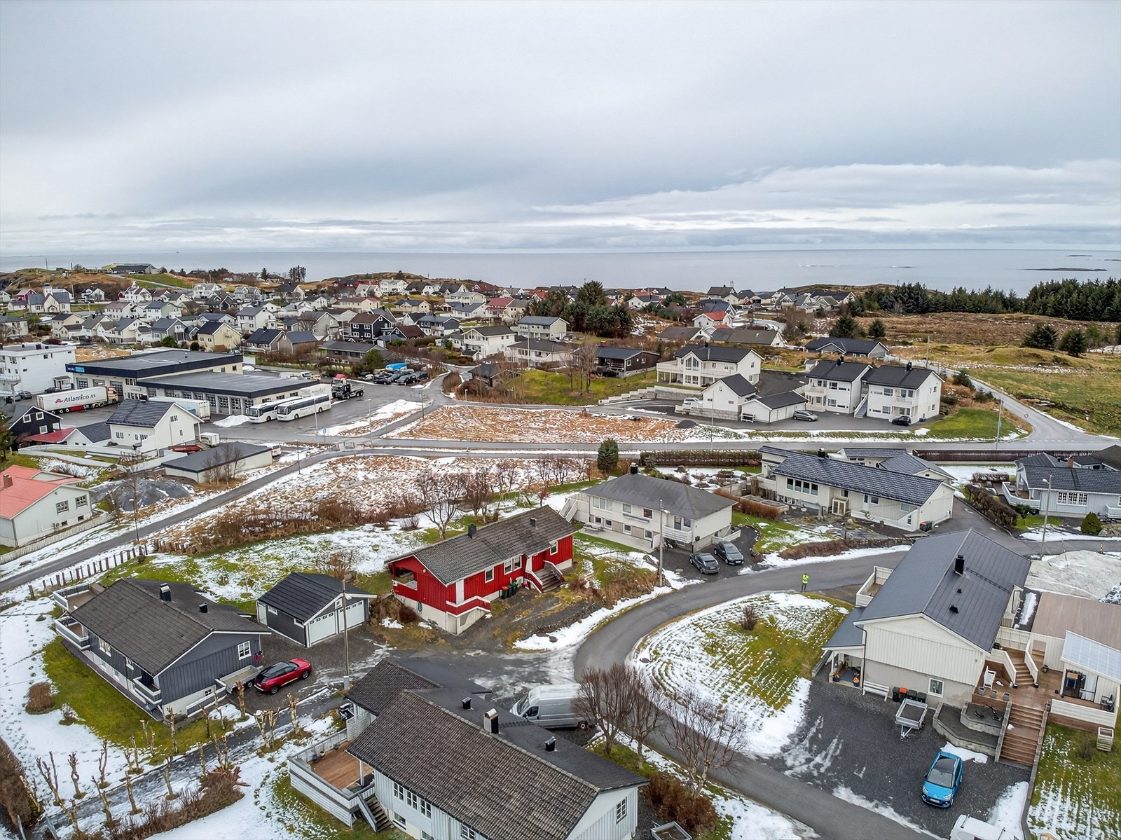 Dronefoto Galleribilde