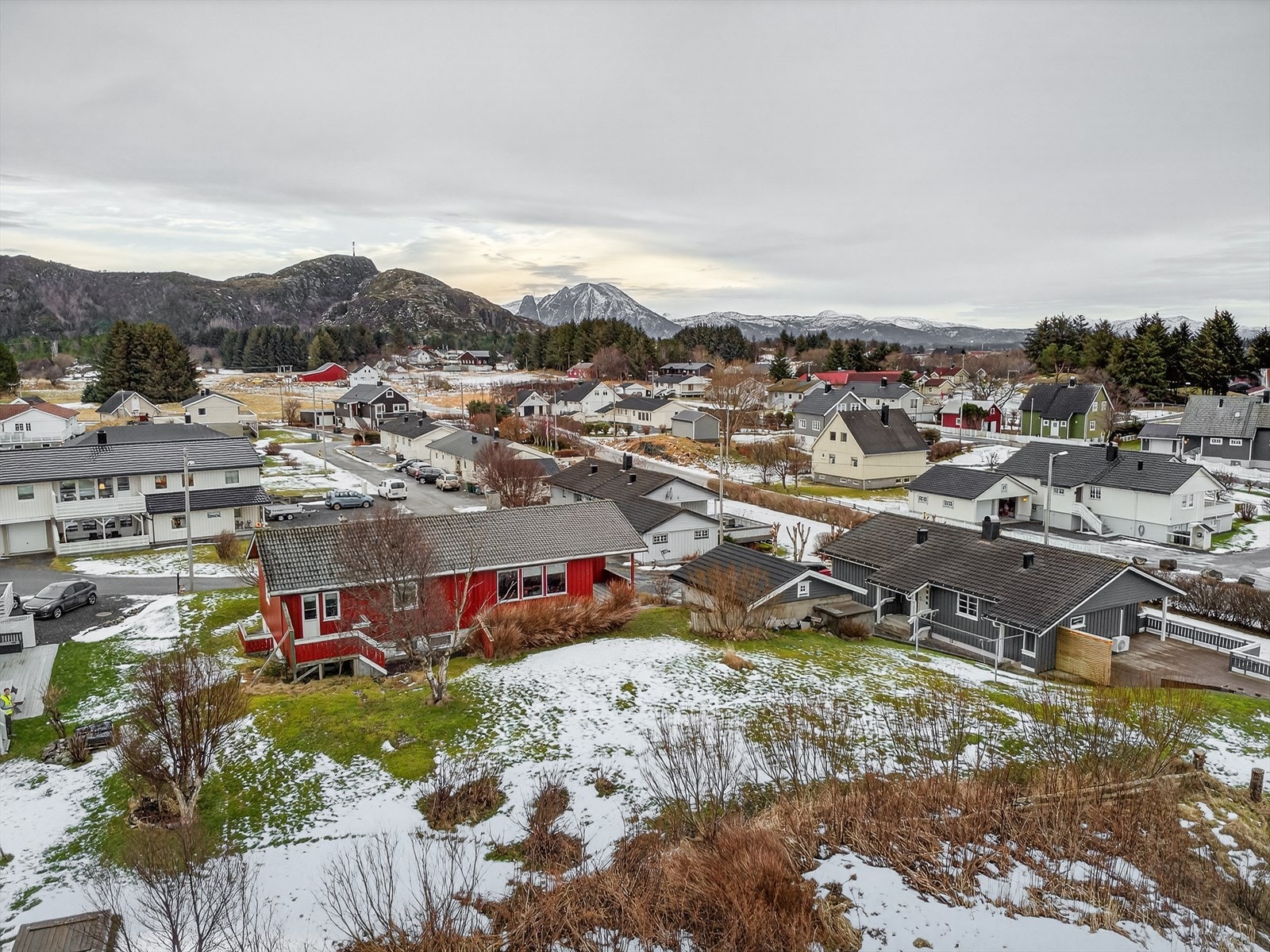 Dronefoto Galleribilde