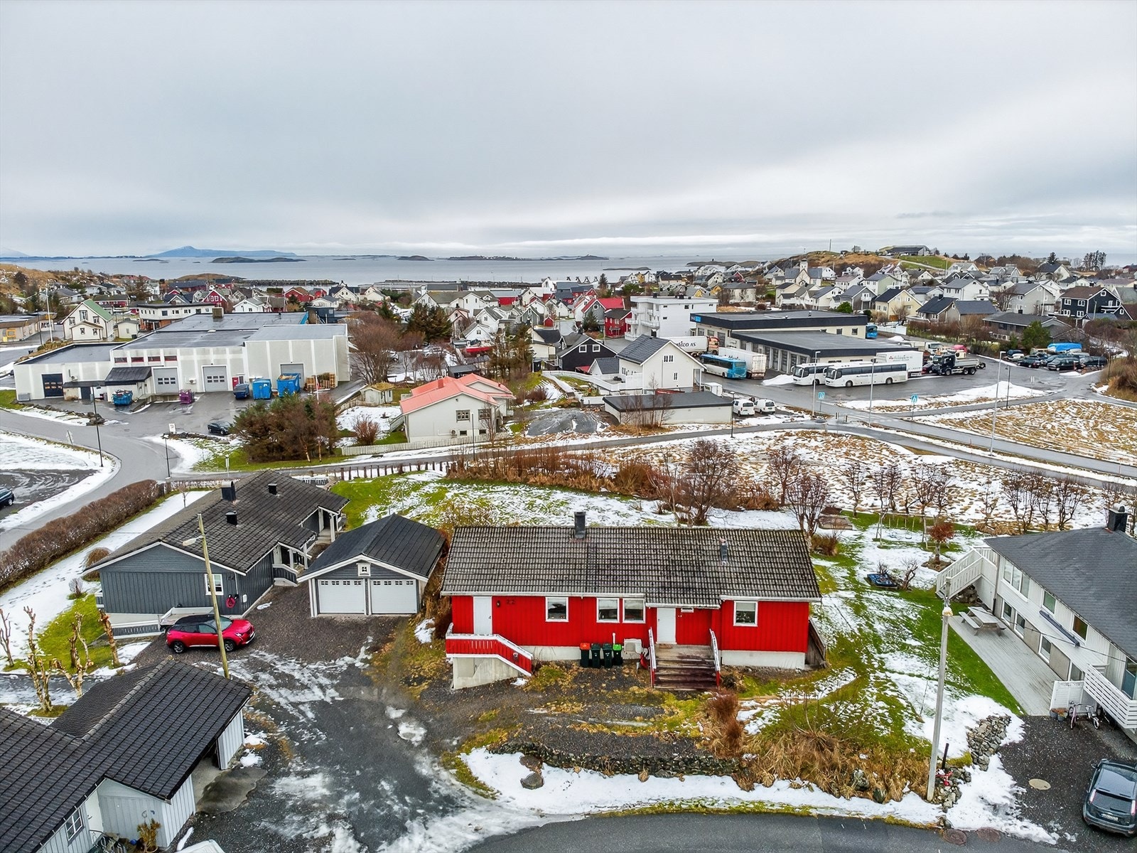 Dronefoto Galleribilde