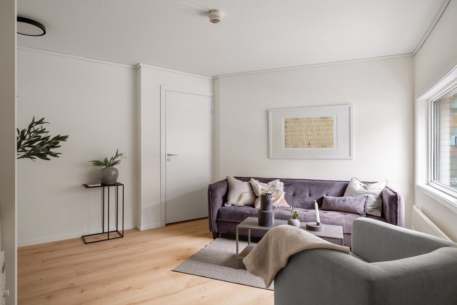 Leiligheten har en smart og arealeffektiv planløsning. Galleribilde