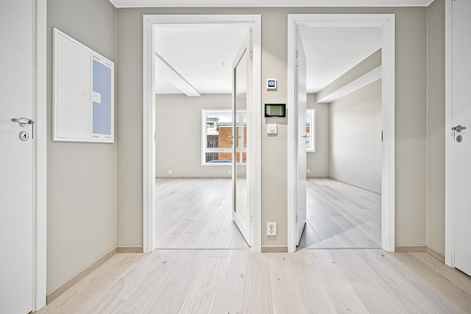 Vannbåren gulvvarme og balansert ventilasjon i leiligheten Galleribilde