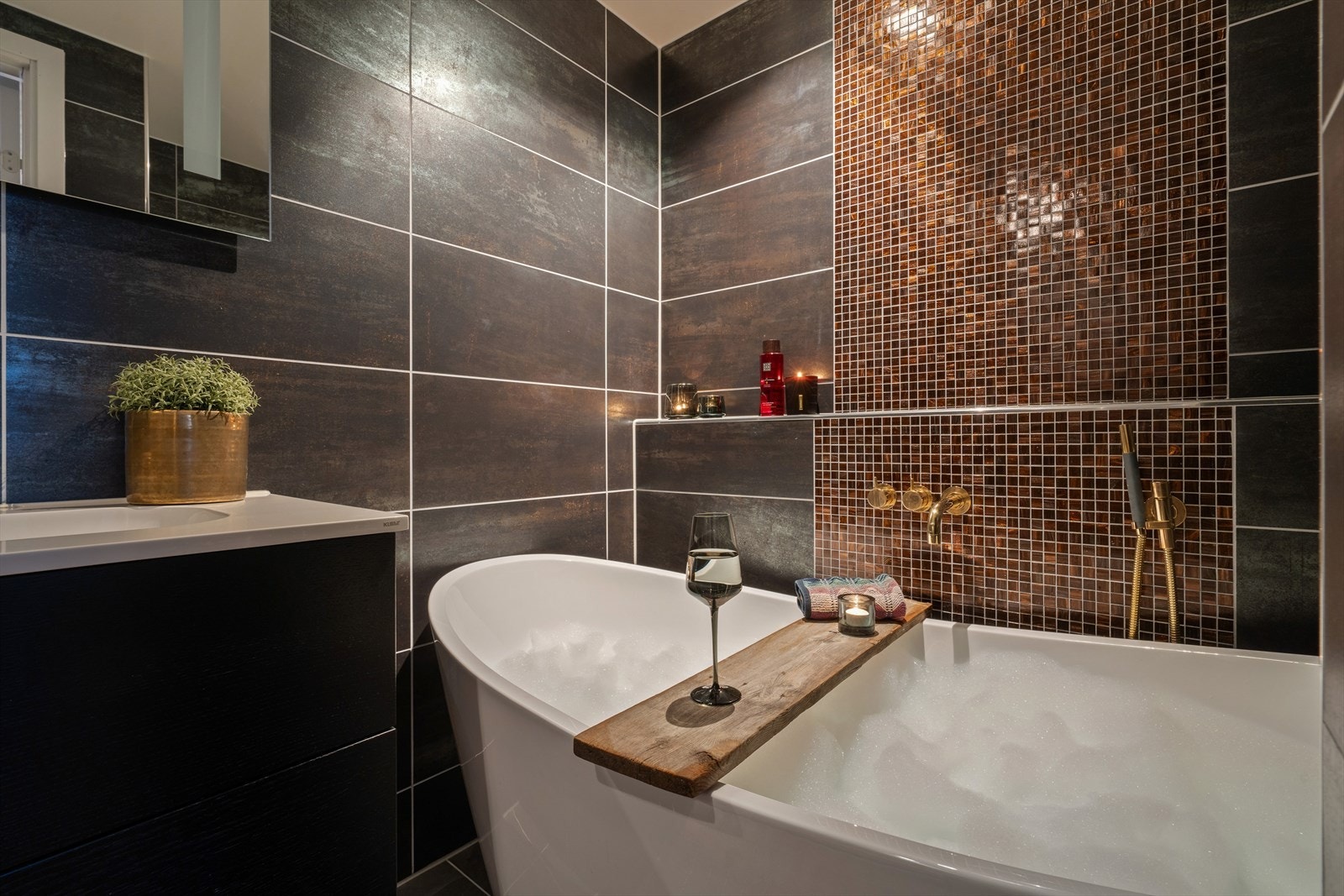 Her er det enkelt å skape lun spa-stemning Galleribilde