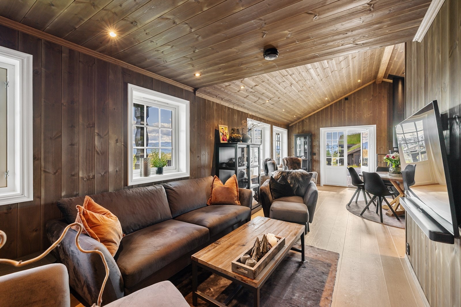 Åpen stue/spisestue løsning Galleribilde