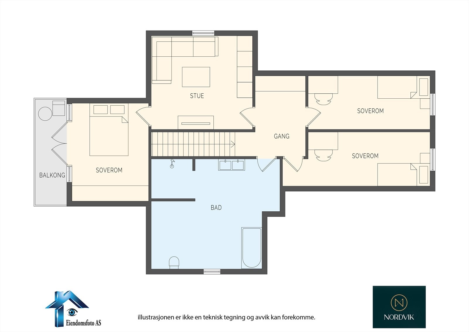 Presentasjon 2. etasje Galleribilde