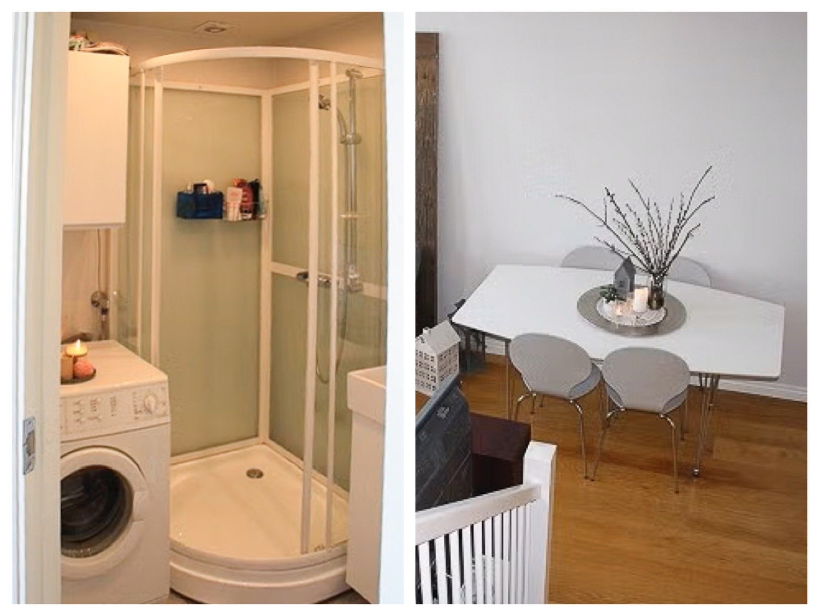 Utleid del* består av stue, soverom, kjøkken, kontor og bad Galleribilde