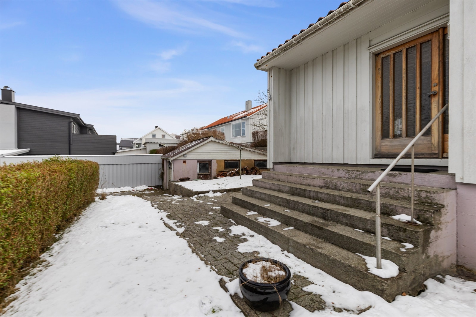 Inngangsparti Galleribilde