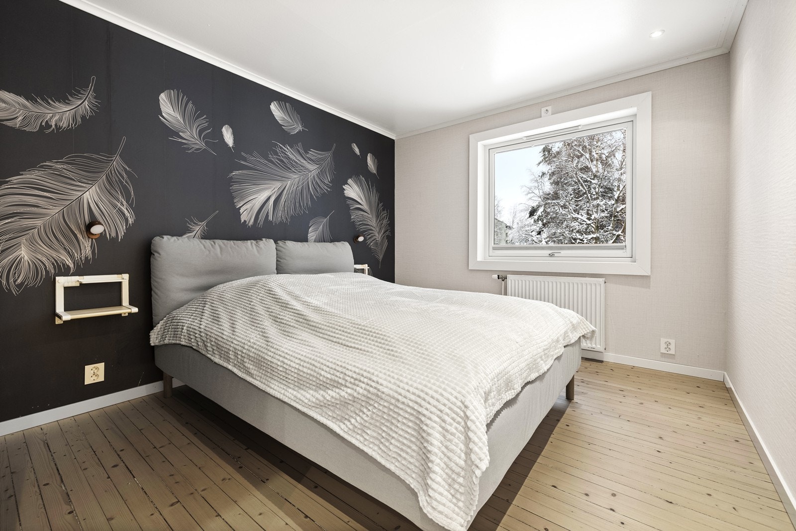 Leiligheten har to soverom. Galleribilde