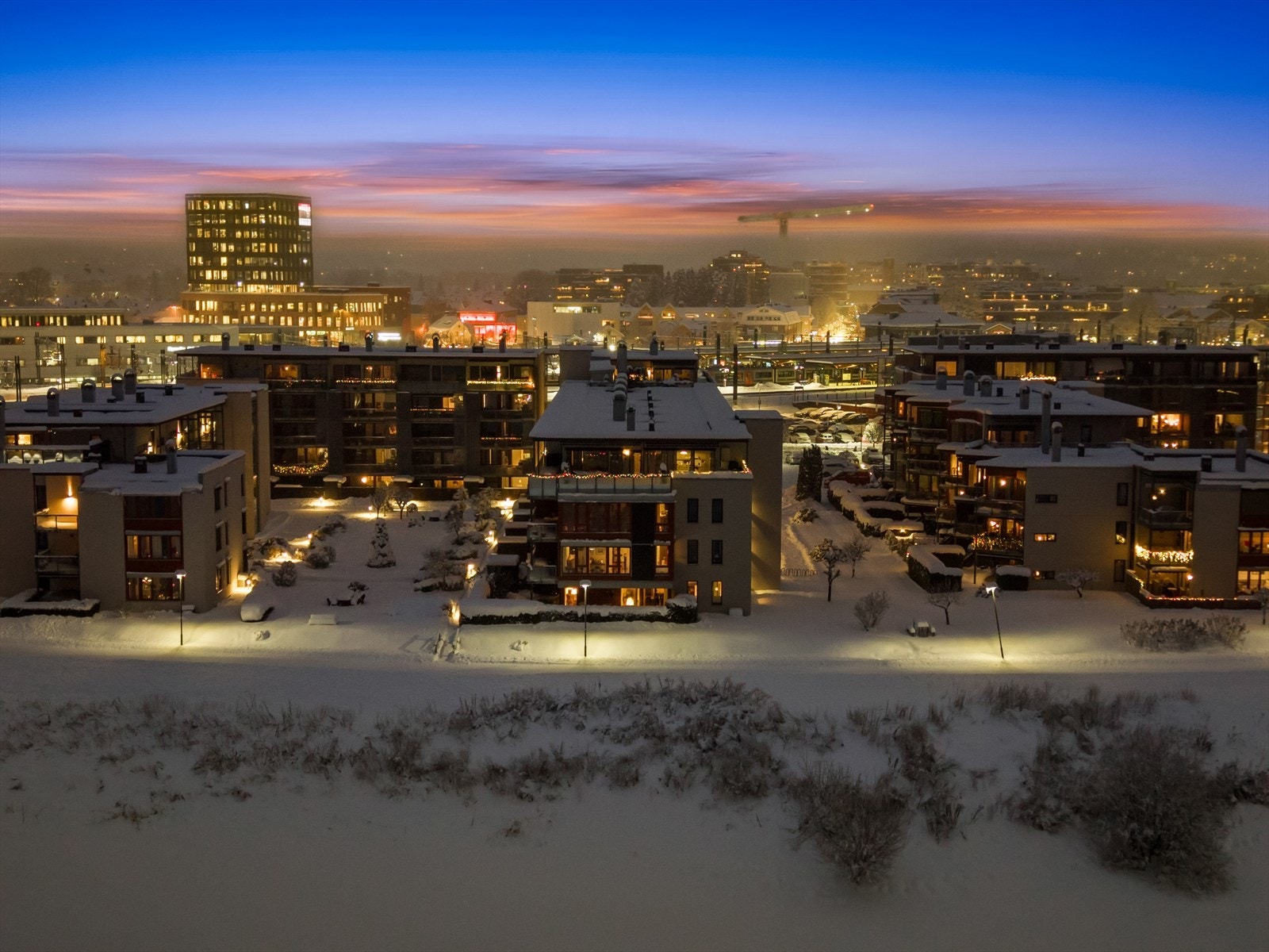 Borettslaget har en flott beliggenhet langs Nitelva, i umiddelbar nærhet til opplyste gangveier for god rekreasjon. Galleribilde