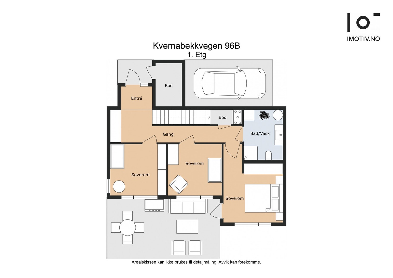 Plantegning 1. etasje. Galleribilde