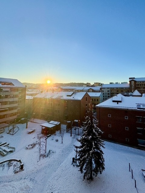 Utsikt fra balkongen. Galleribilde