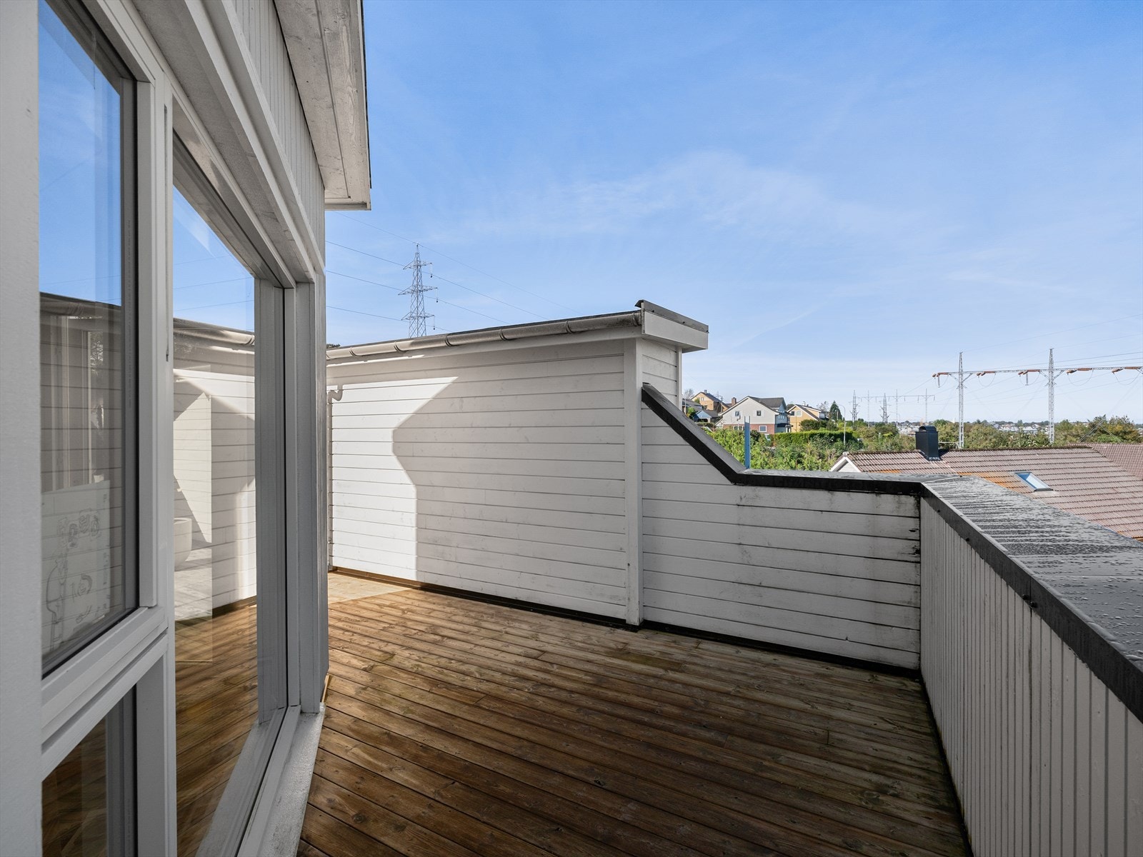 Takterrassen på ca 30 kvm Galleribilde