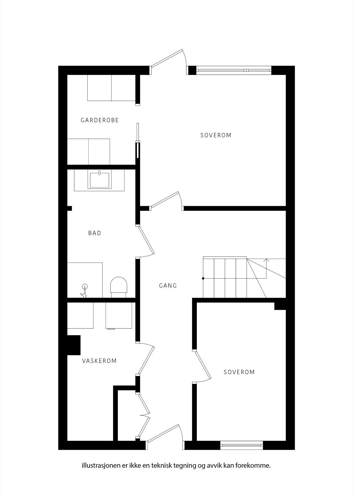 Bekkedalen 31 ETG1 2D Galleribilde