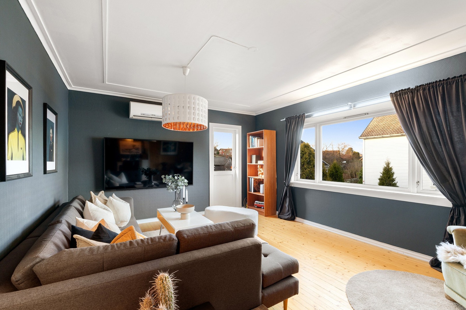 I stuen er det varmepumpe Galleribilde