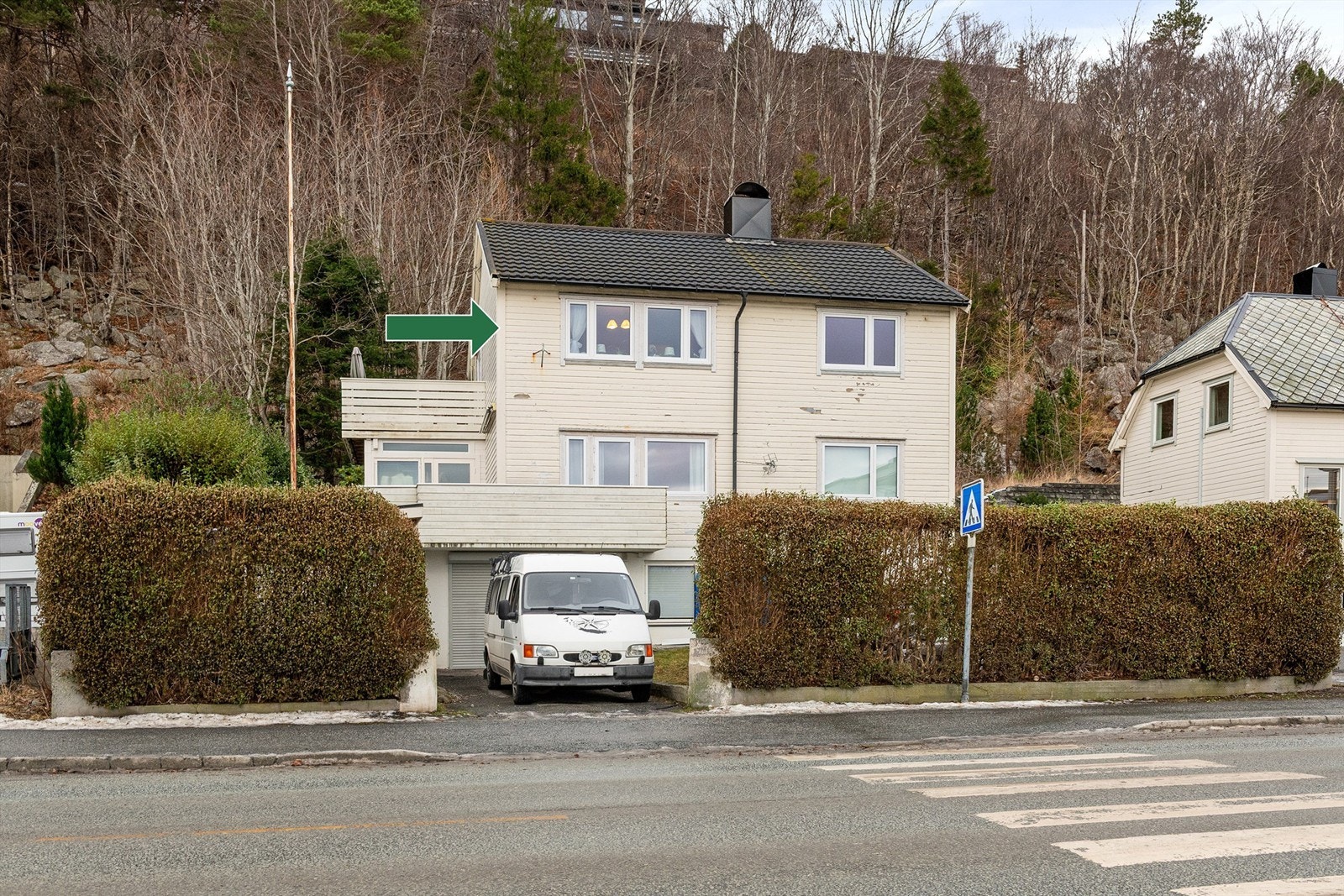 Fasade mot Borgundvegen. Galleribilde