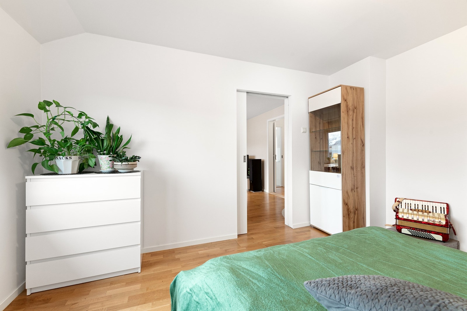 Hovedsoverom har adkomst fra stue Galleribilde