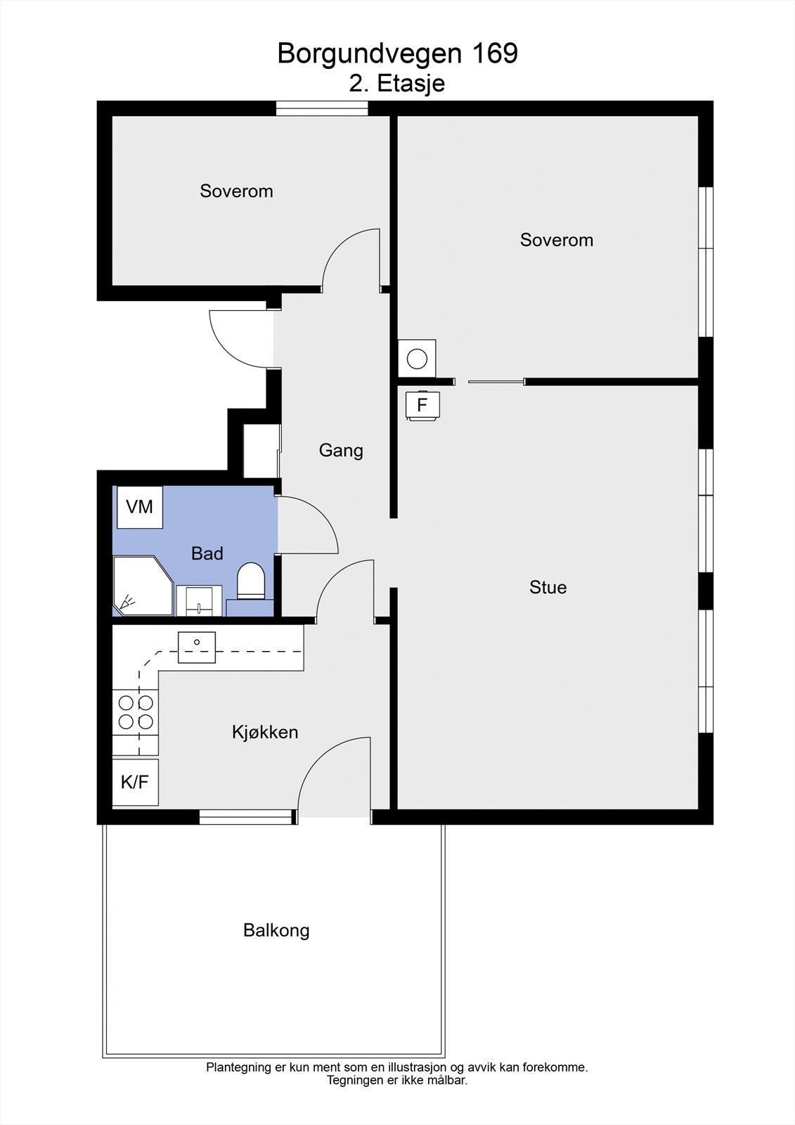 2 D plantegning Galleribilde