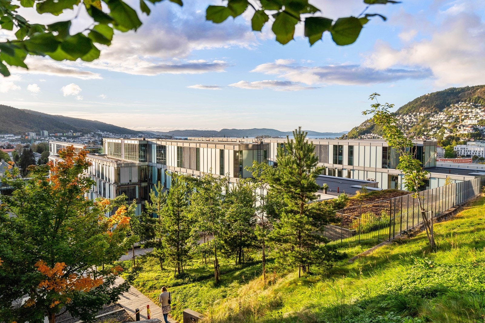 Haukelands sykehus ligger ca. 10 minutter til fots unna boligen. Galleribilde