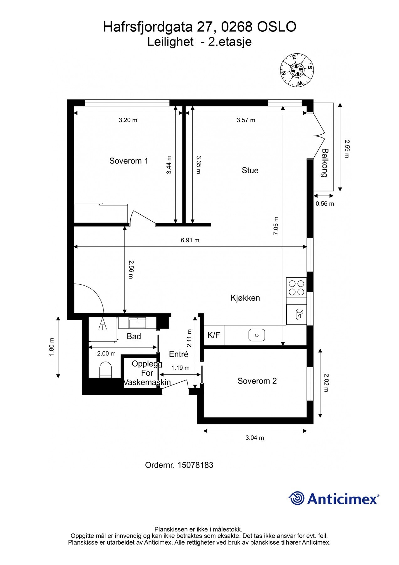Plantegning. Galleribilde
