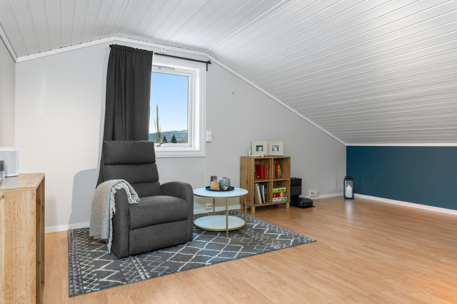 Soverom i 3 etasje/loftstue. Galleribilde