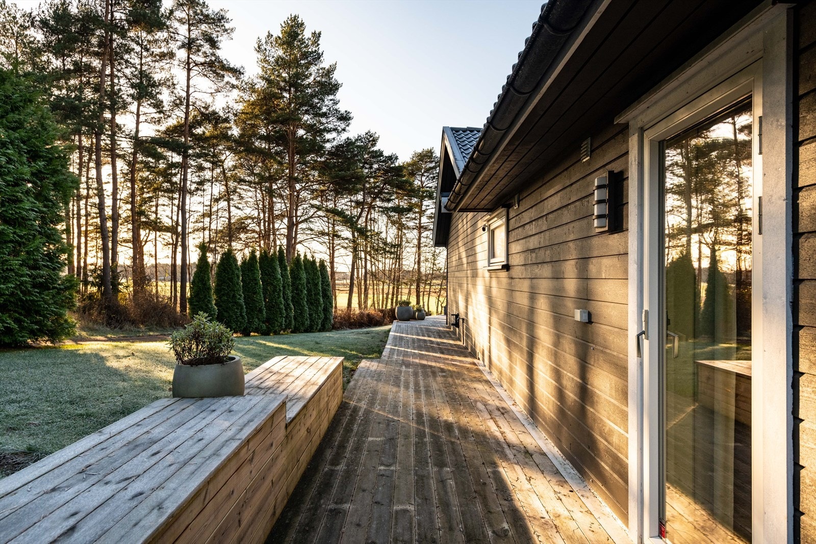 Skjermet uteområde Galleribilde