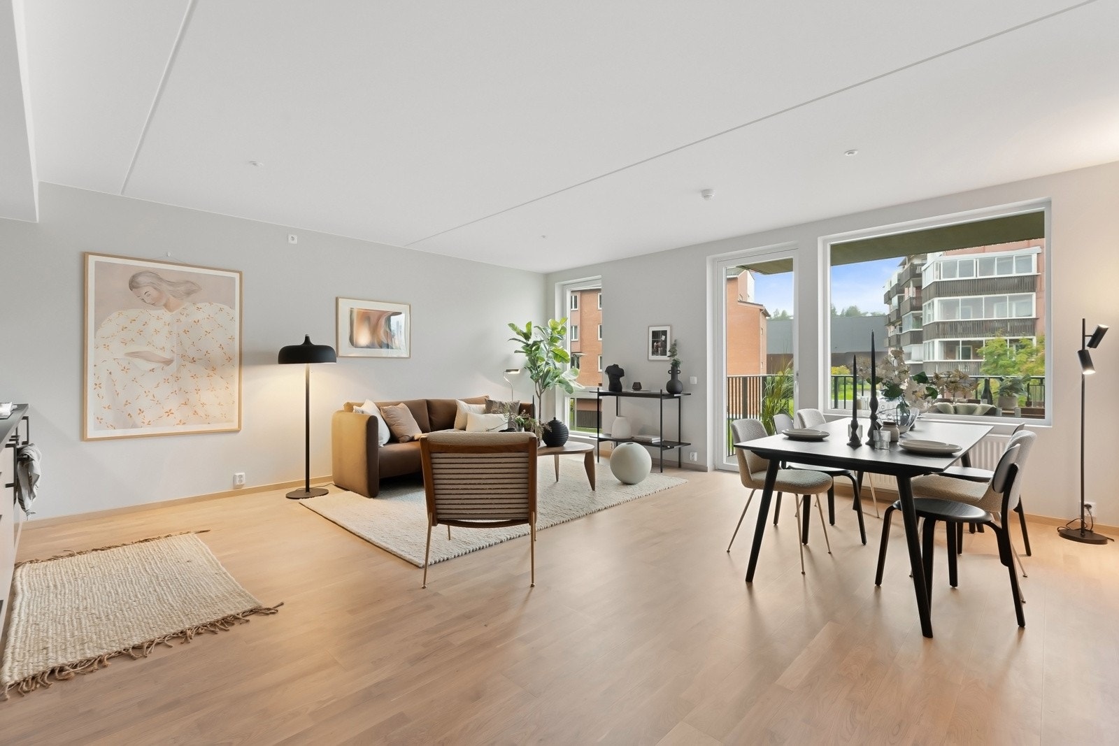 Velkommen til Tunveien 2. En ny, lekker og innbydende 4-roms i moderne bygg fra 2025. Galleribilde