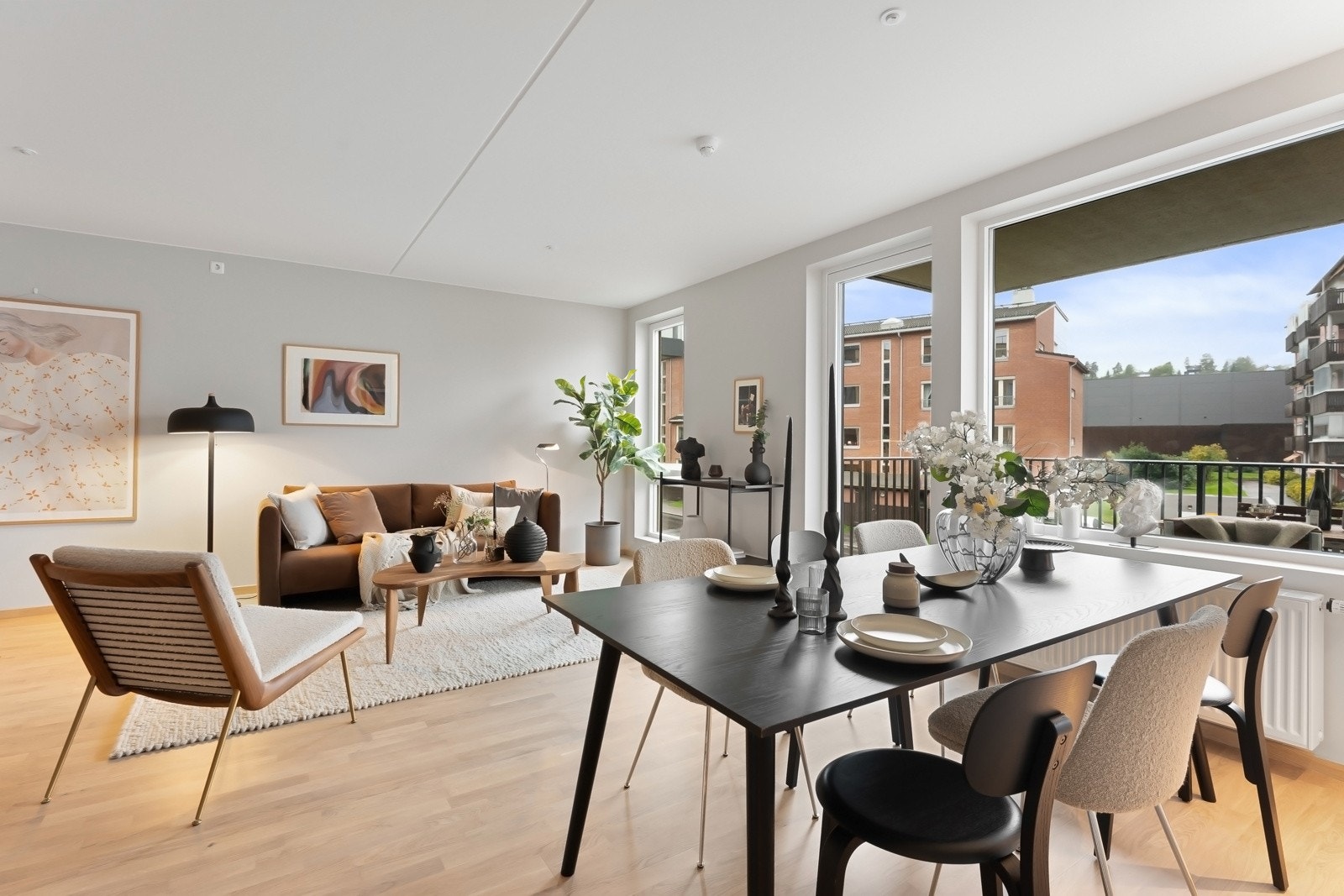 Rommets utforming gjør det enkelt å innrede etter eget ønske og personlige stil. Galleribilde