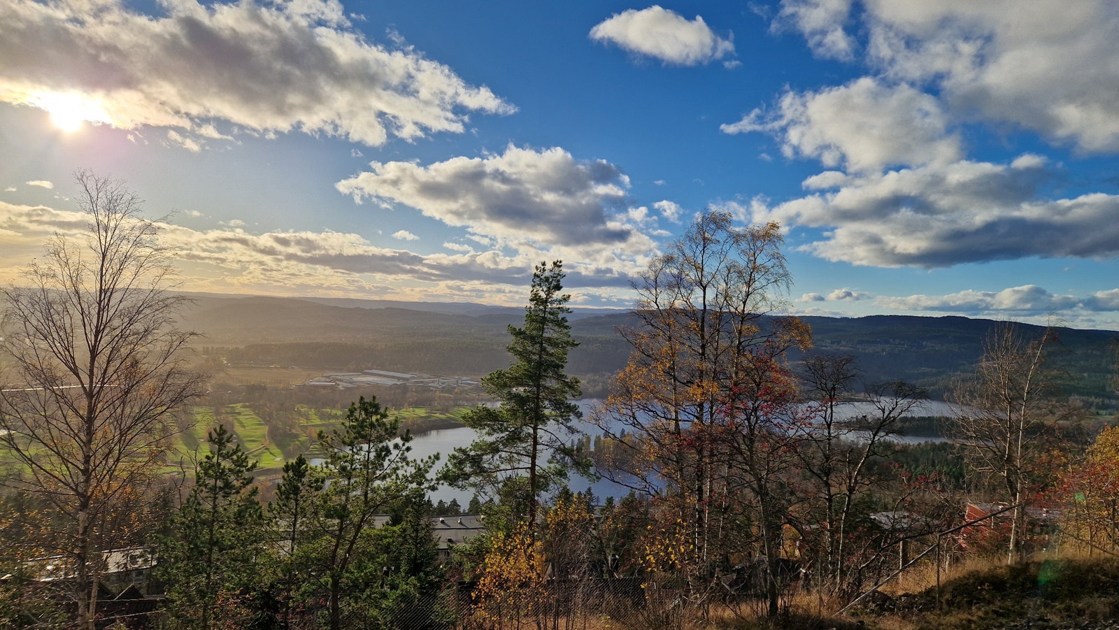 Utsikten du kan nyte i området. Galleribilde