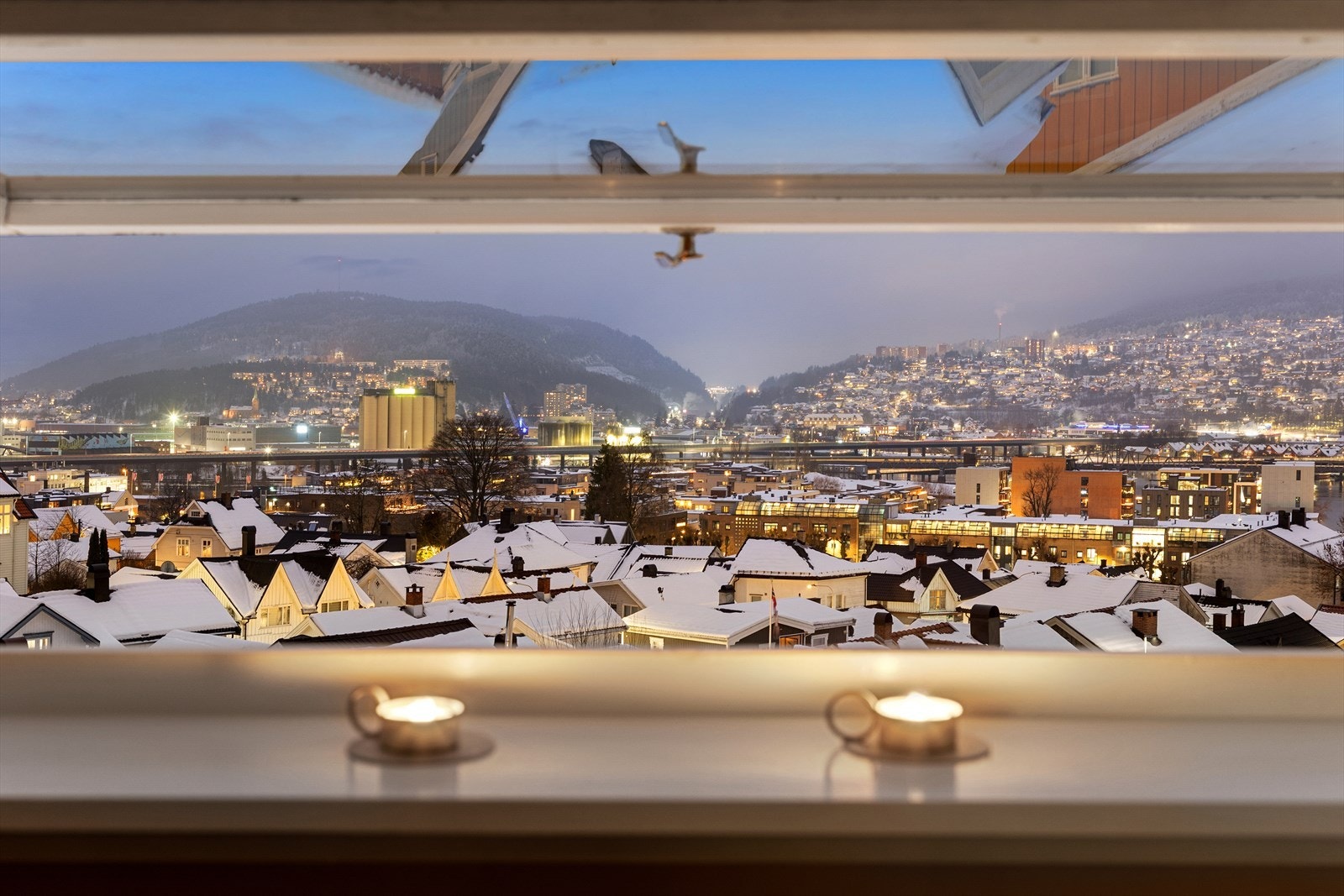 Utsikten utover byen er upåklagelig Galleribilde