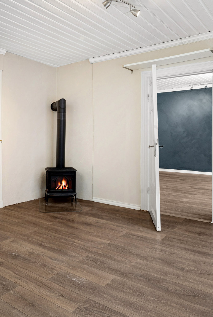 En peisovn bidrar med ekstra varme og trivsel på kjølige dager. Galleribilde