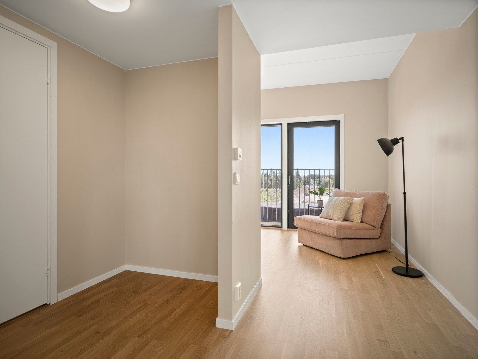 Hovedsoverommet har god plass til garderobeløsning. Galleribilde