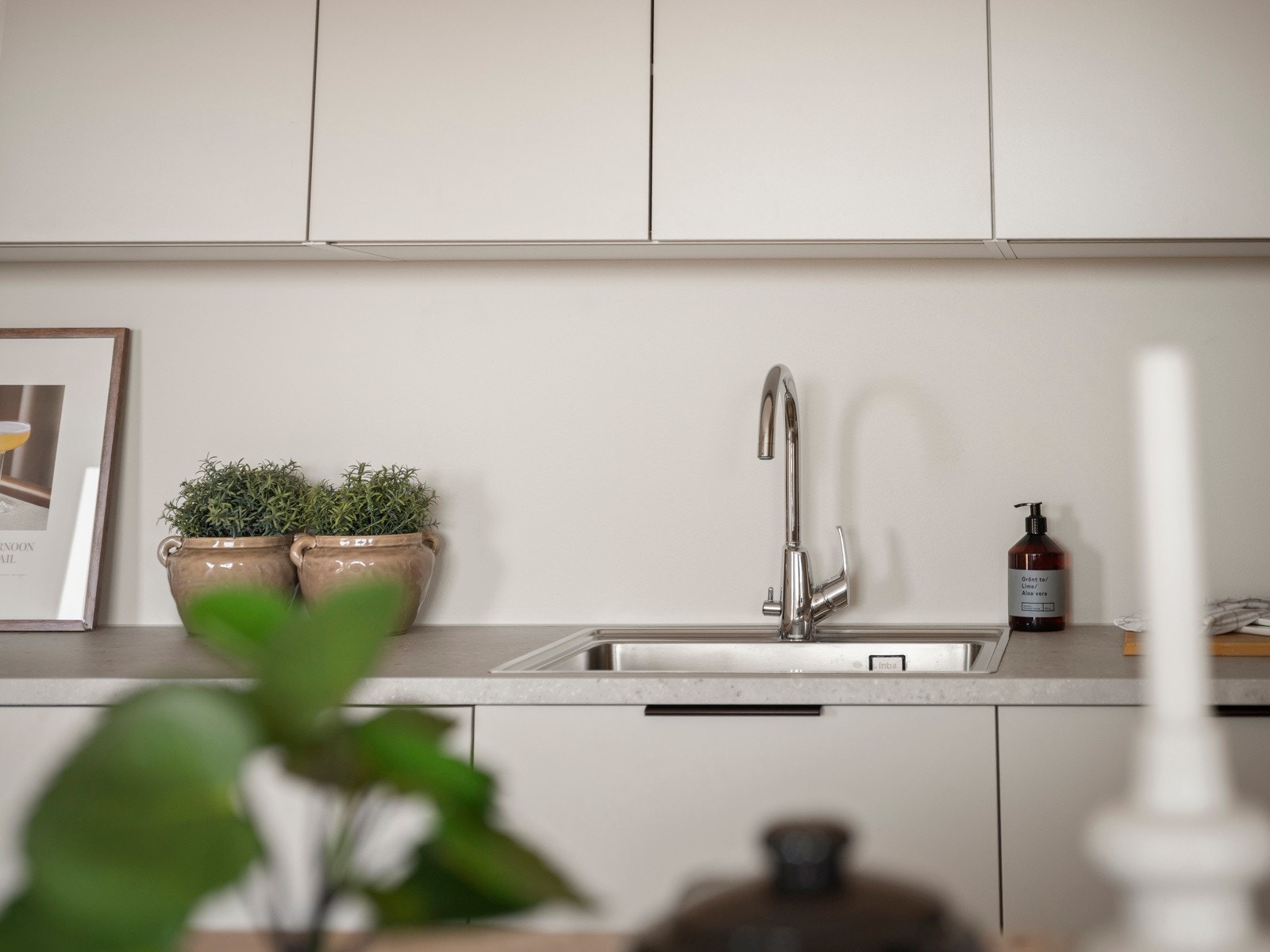 Detaljbilde kjøkken. Galleribilde