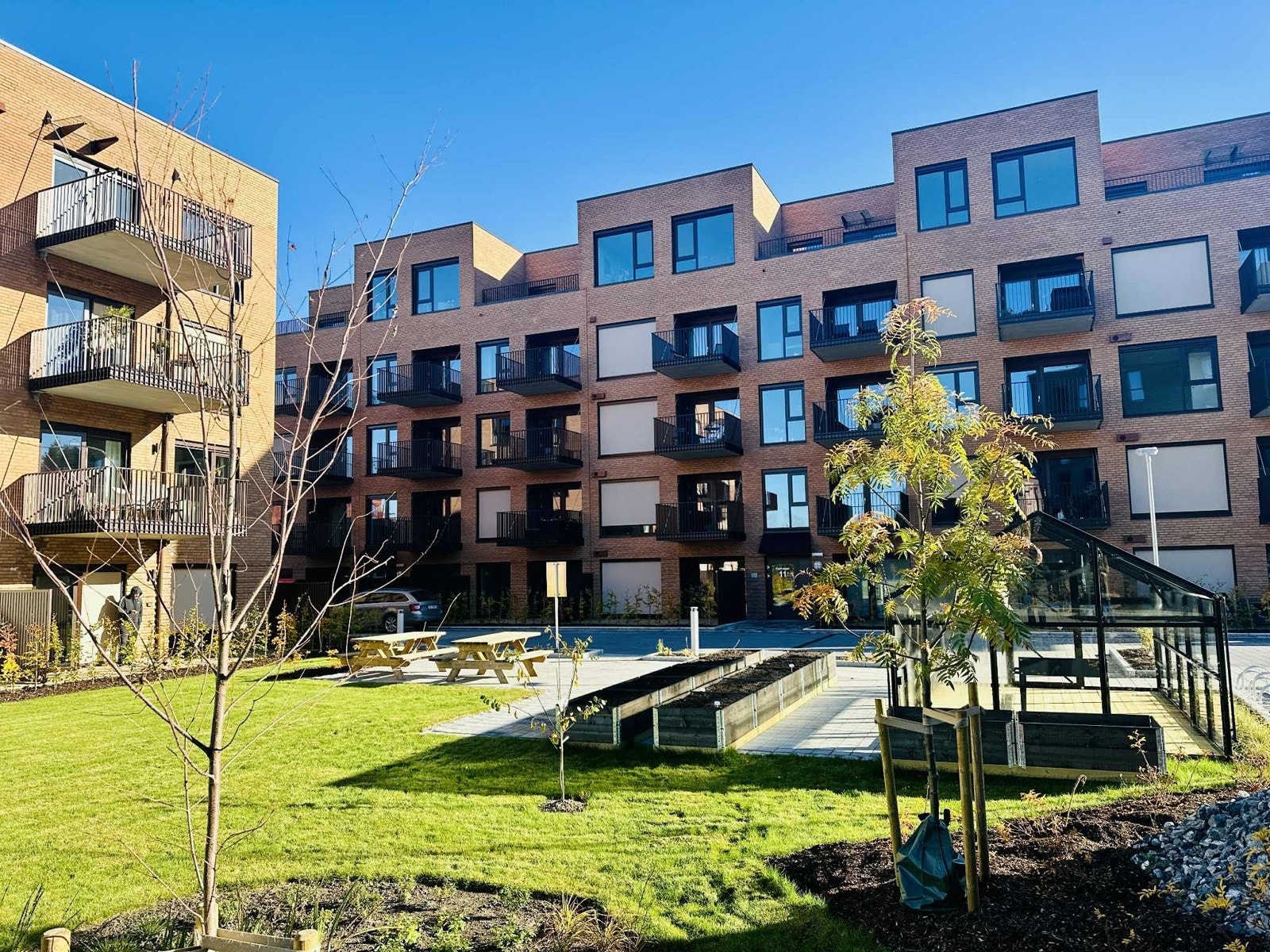 Leiligheten har en god internbeliggenhet i byggets 5. etasje. Galleribilde